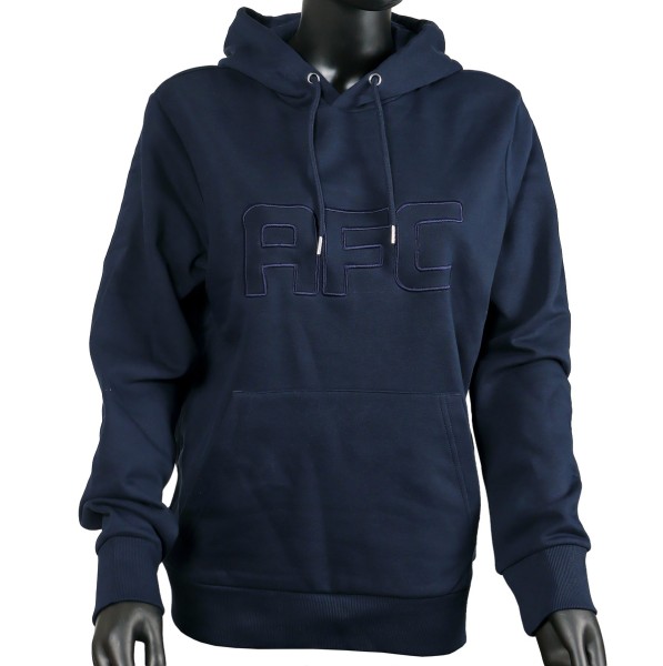 Kapuzen-Sweater mit gesticktem AFC-Schriftzug auf der Brust